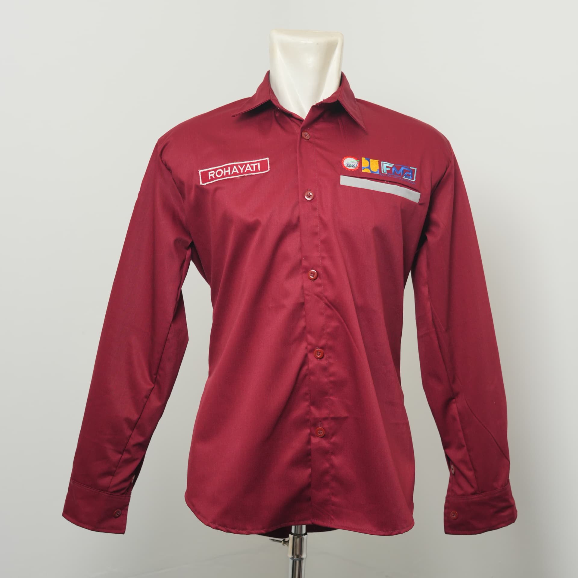 Custom printed t-shirt with a modern design.